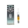 custom logo packaging distillate oil prefilled luer lock 1ml glass syringe